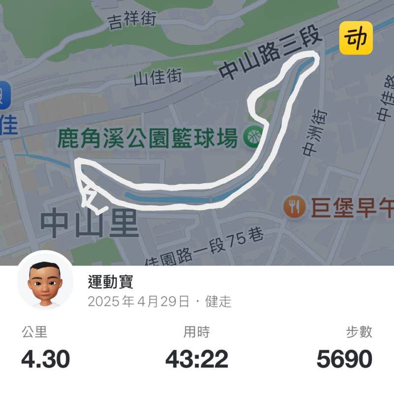 運動寶 post 1