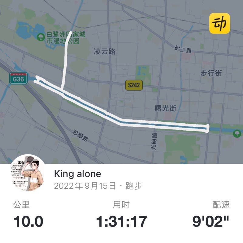 King alone post 1